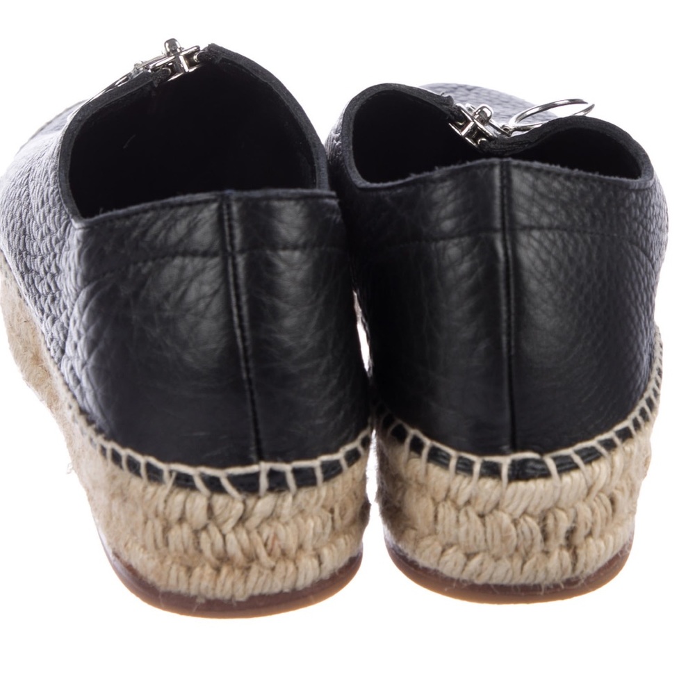Alexander Wang: Devon Espadrille - Pebbled Leather - Picture 7 of 11